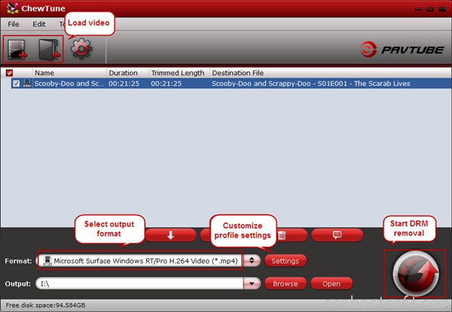 DRM Media Removal tool