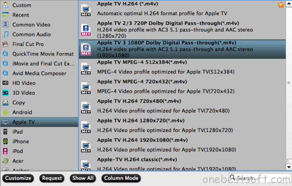 best format for Apple TV