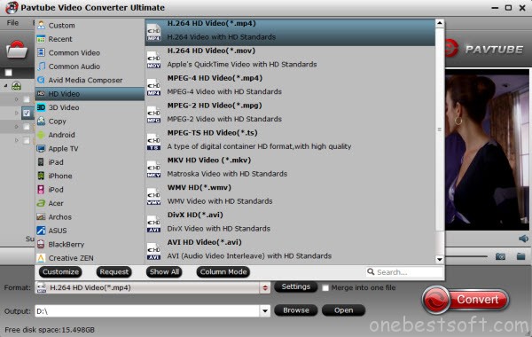Chromecast compatible video format